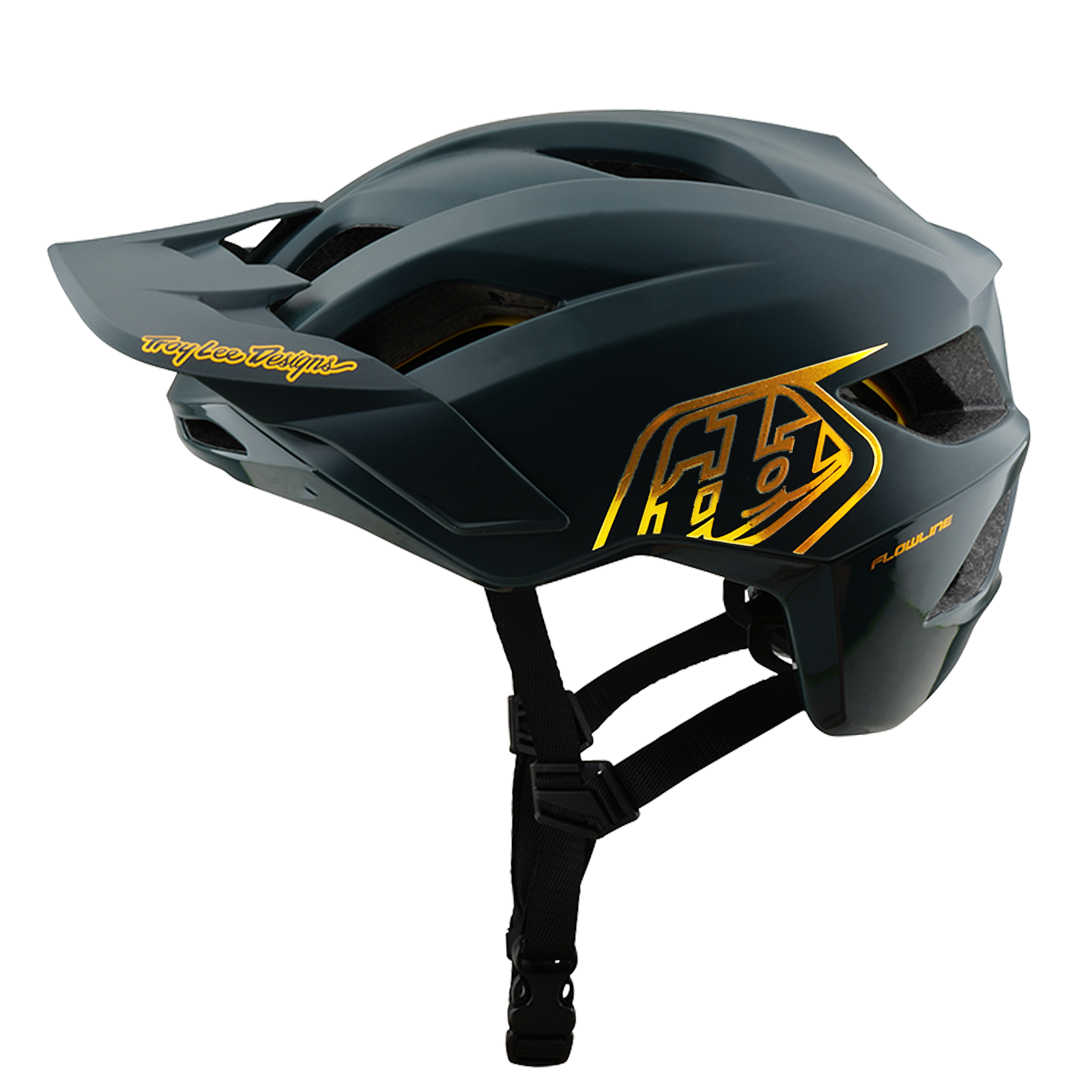 Flowline Helmet Point Gray / Gold – Troy Lee Designs