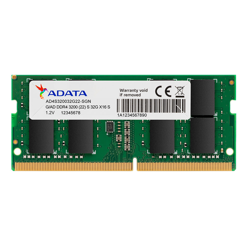 ADATA Premier 32GB Single DDR4 3200MHz CL22 PC4-25600 260-Pin