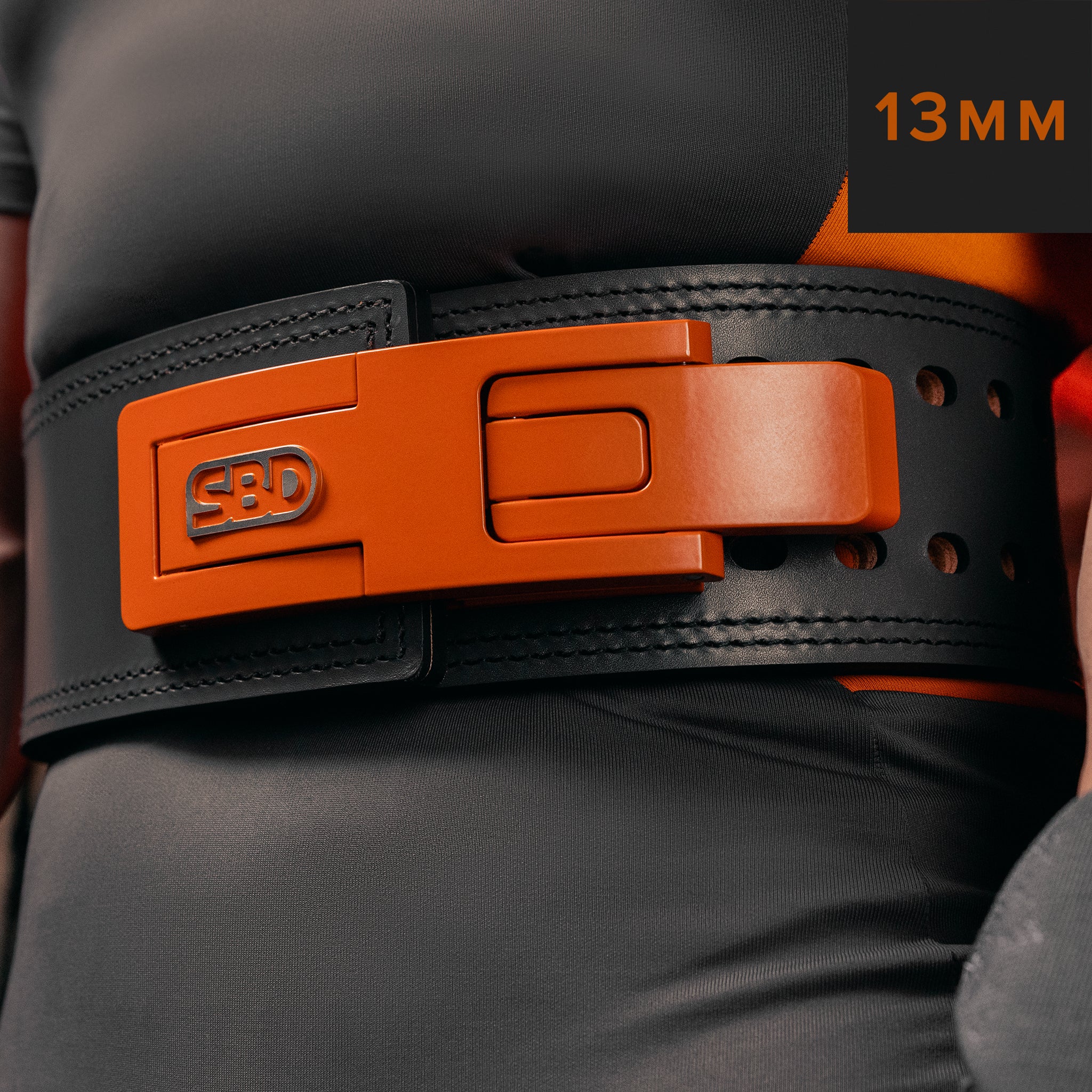 Forge Orange 13mm Lever Belt – SBD Apparel USA