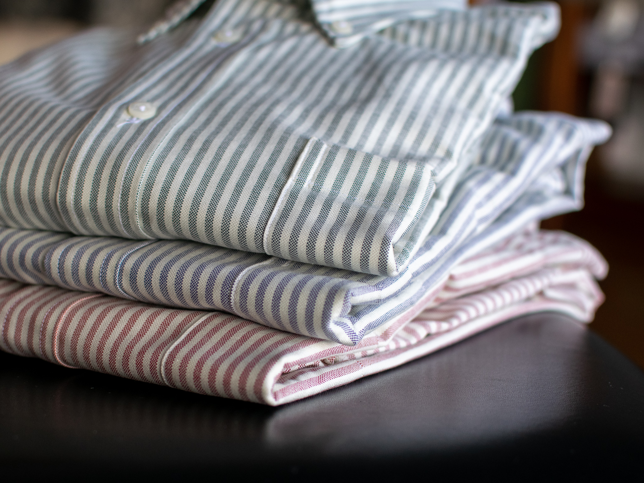 INDIVIDUALIZED SHIRTS 23AW: VINTAGE CANDY STRIPES | USONIAN GOODS