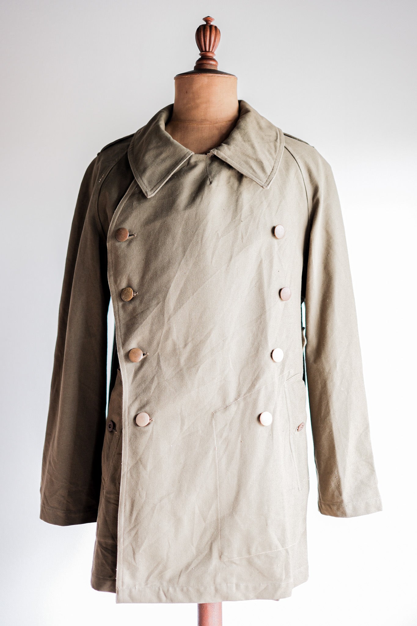 40's】French Army M38 Double Breasted Motorcycle Jacket Size.2 