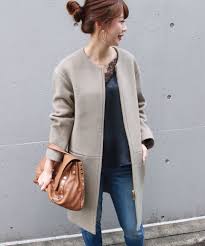 再入荷☆NOBLEノーカラージップコート | ショップニュース | VIORO