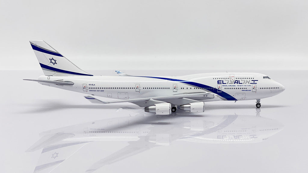 El Al Boeing 747-400 4X-ELA With Aviationtag JC Wings JC4ELY0108
