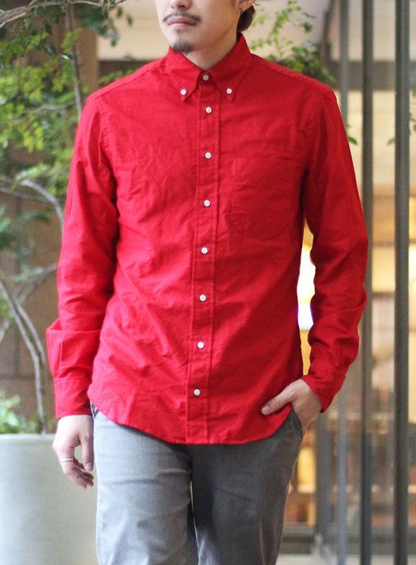 Gitman Vintageギットマンヴィンテージ L/S ピンオックスフォード