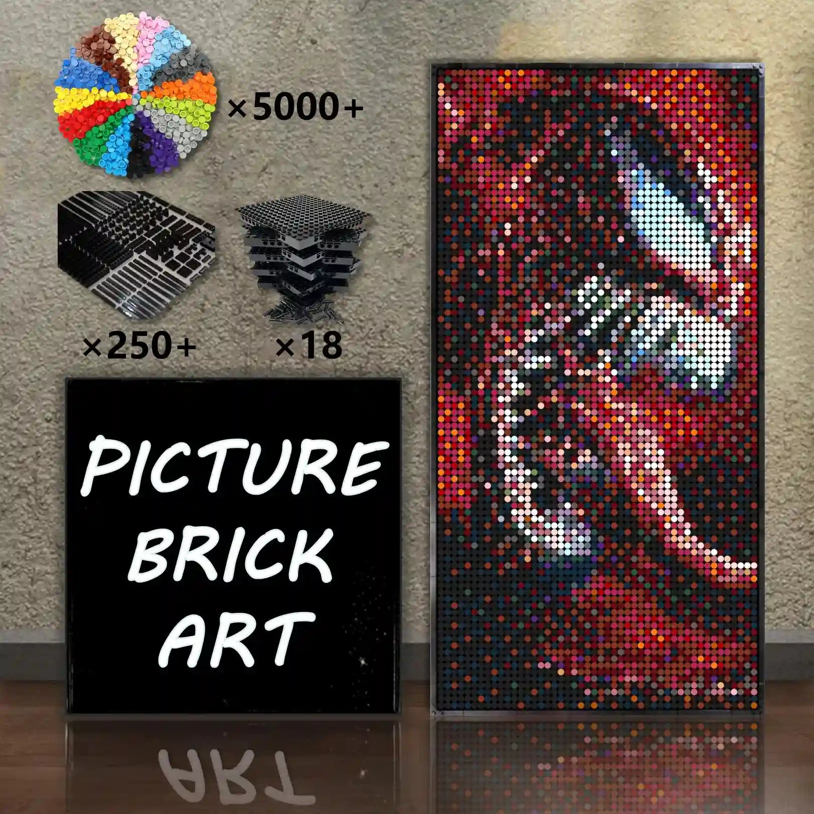 LEGO Mosaic Carnage-48x96