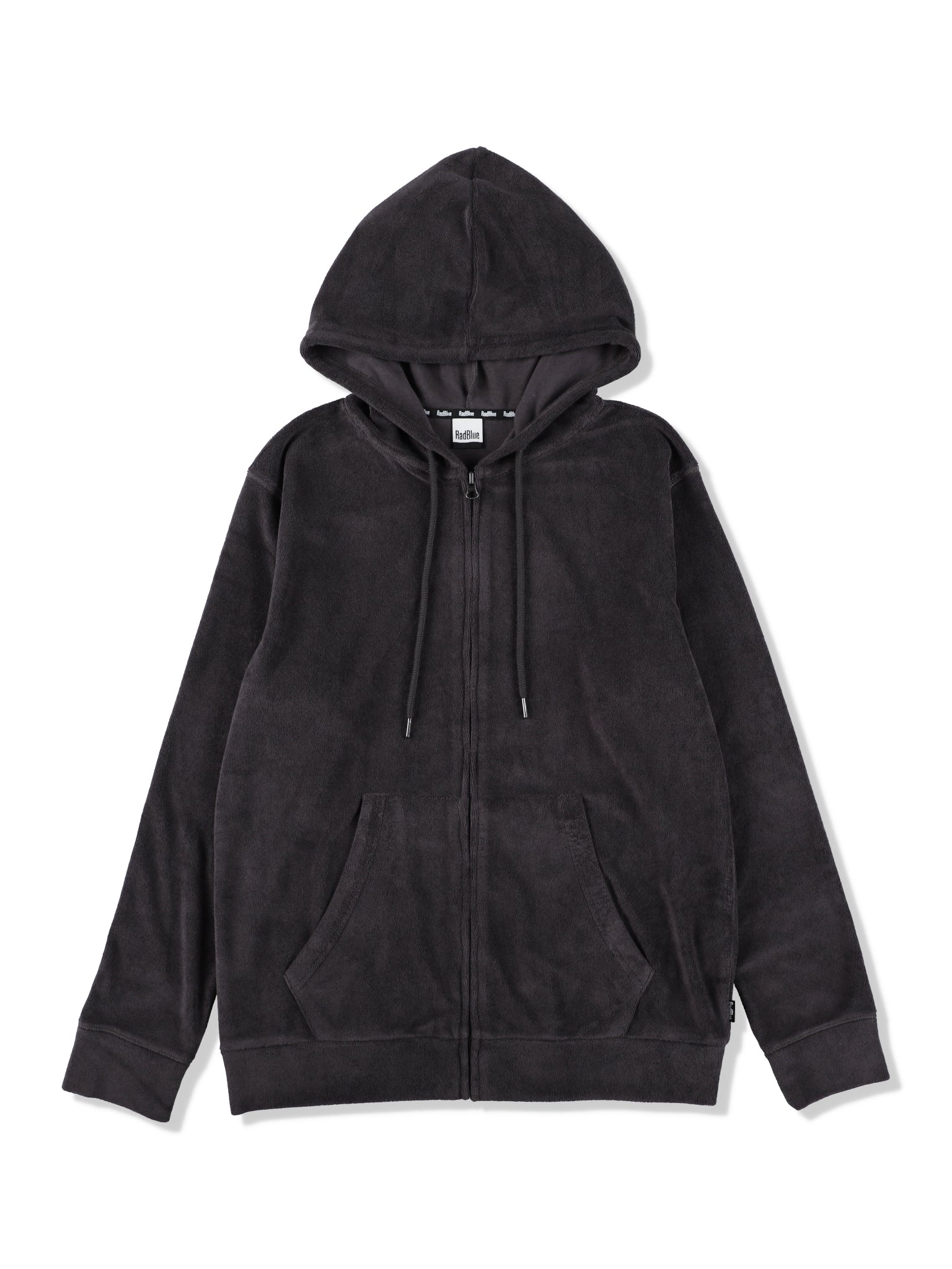 プレミアムパイル ジップパーカー