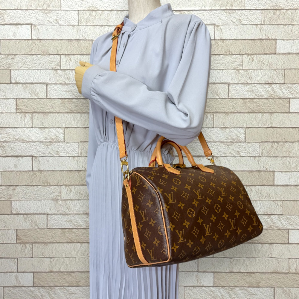 LOUIS VUITTON Louis Vuitton Speedy Bandriere 30 Monogram Shoulder