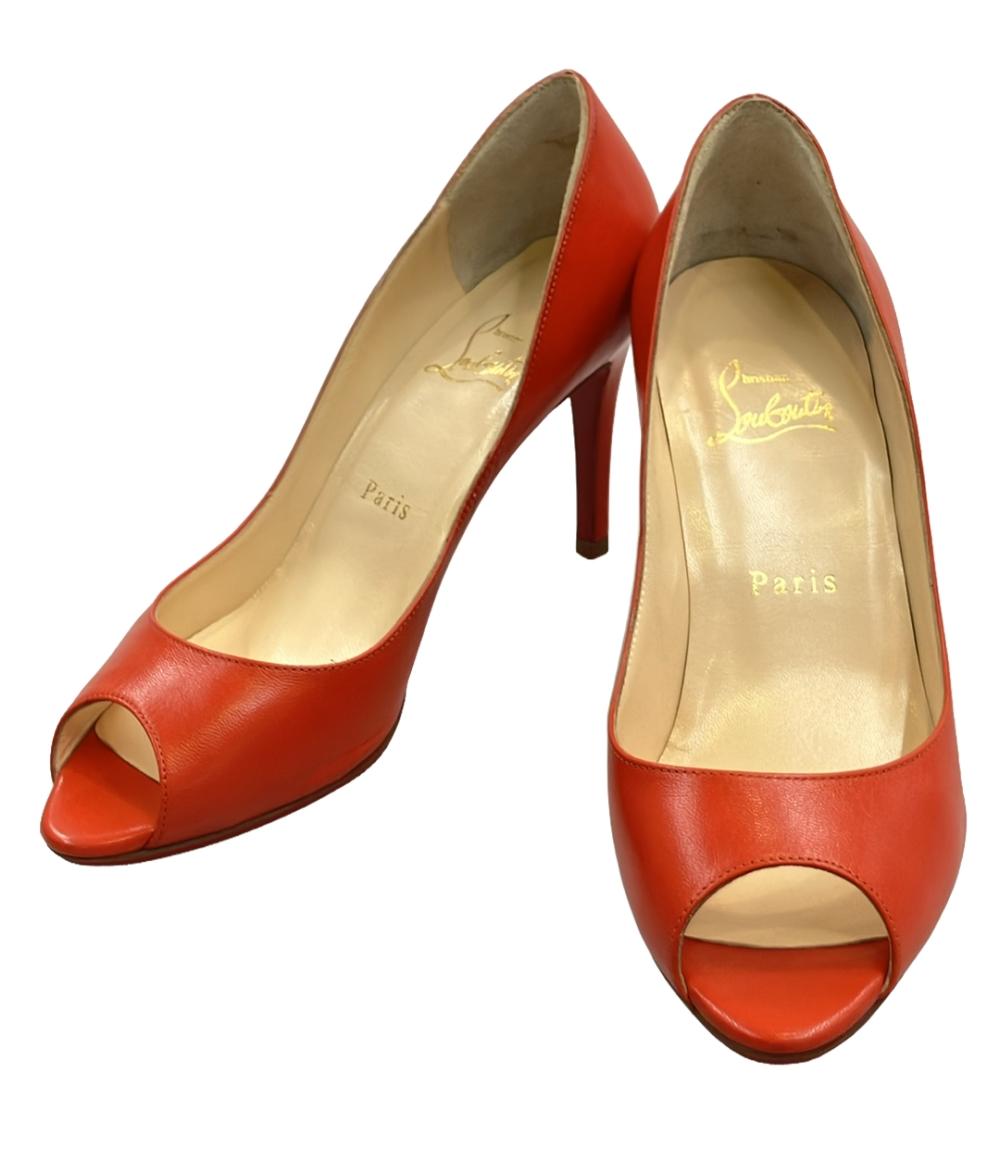 クリスチャンルブタン オープントゥパンプス レディース SIZE 36 1/2