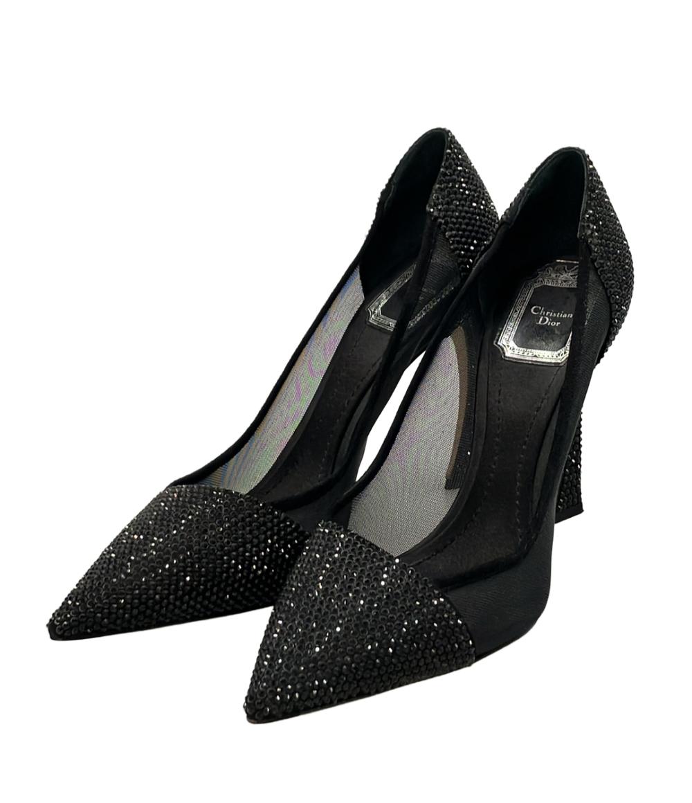 Christian Dior パンプス ハイヒール メッシュ レディース SIZE 37 (M