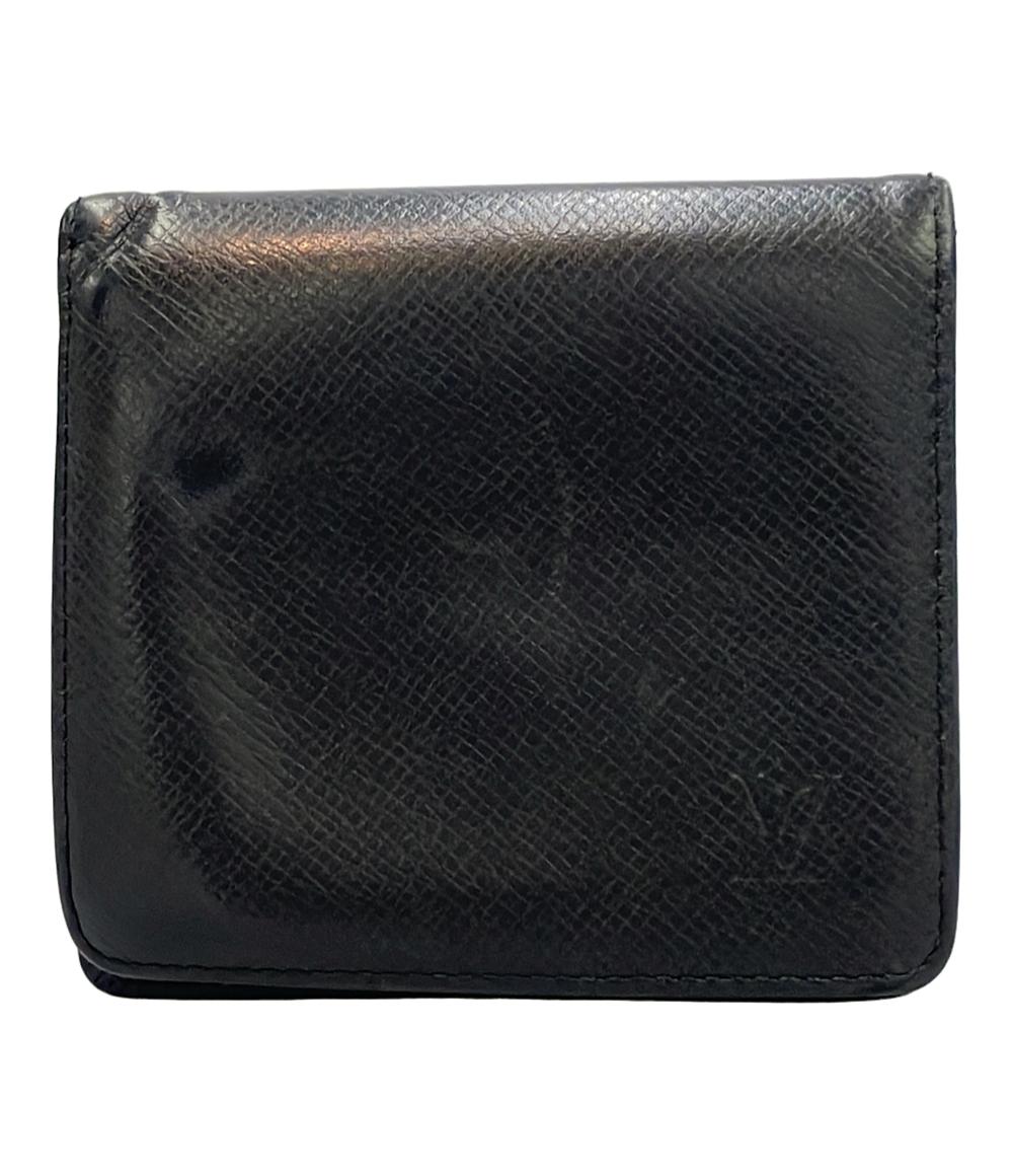 LOUIS VUITTON 二つ折り財布 タイガ ポルトビエ 3カルトクレディ