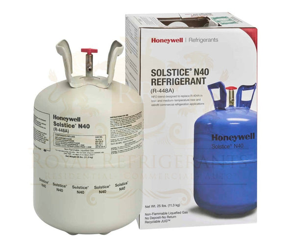 R448A 25lb Cylinder Honeywell Solstice N40 Made in USA - Royal