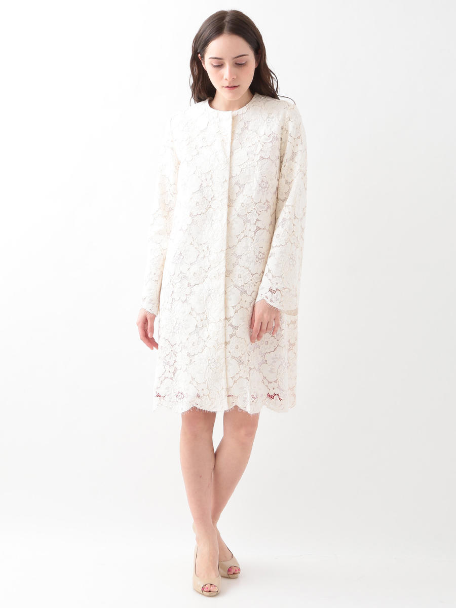 DENTELLE 花柄レースコート IMPORTED | ITEM | タラ ジャーモン | Tara
