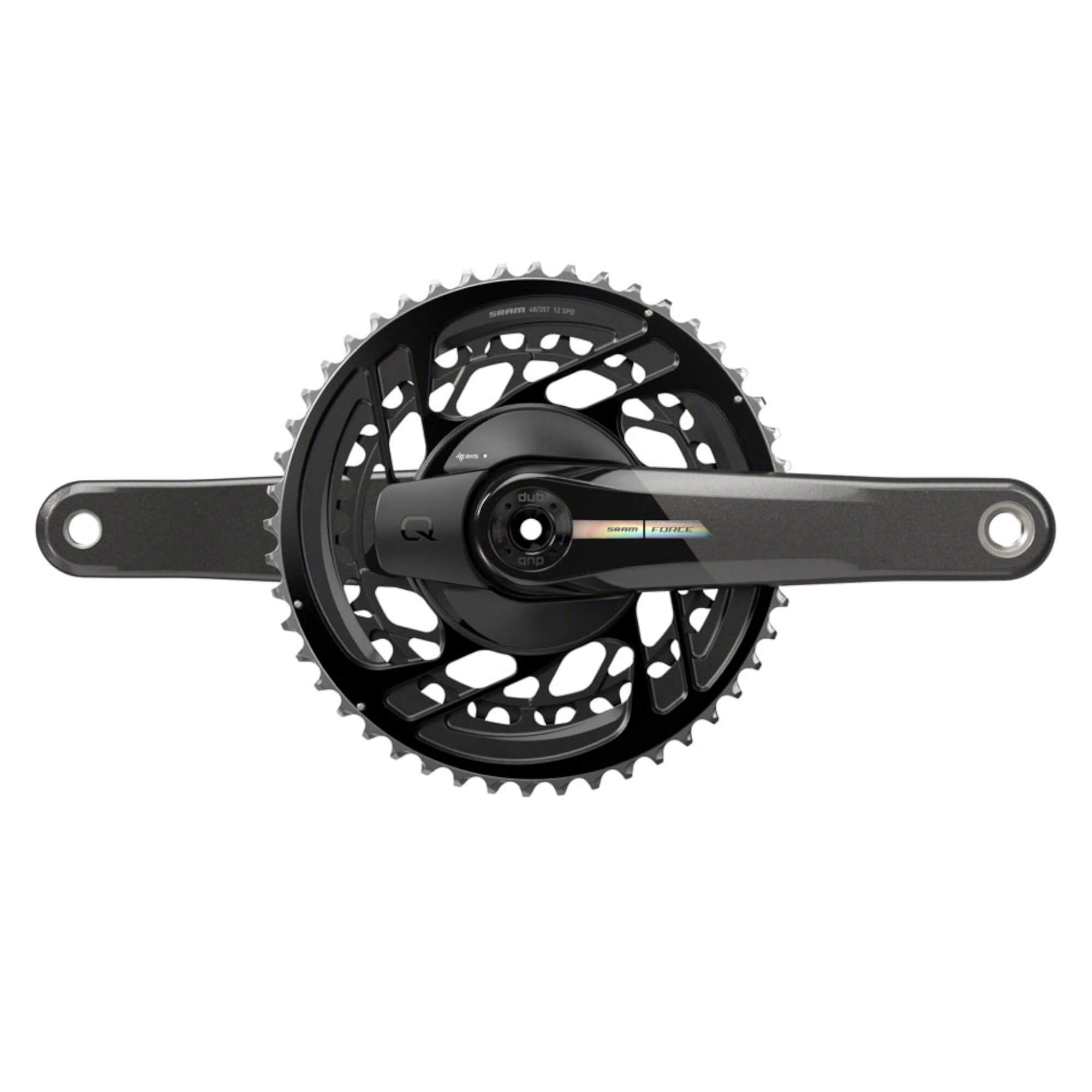 SRAM Force AXS Power Meter Crankset - 2x 12-Speed, 48/35t, Direct