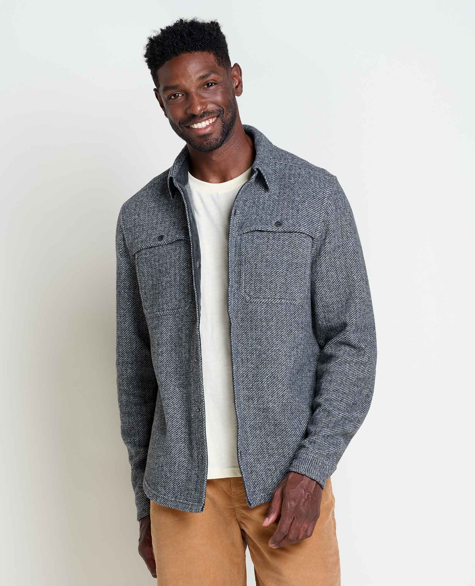 Men's Kennicott Shirt Jacket | Recycled Wool Blend by Toad&Co