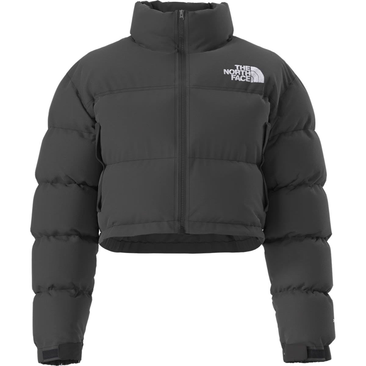 Wmns TNF Nuptse Short Jacket 'TNF Black/TNF Black-R|NF0A5GGEGOG|TF