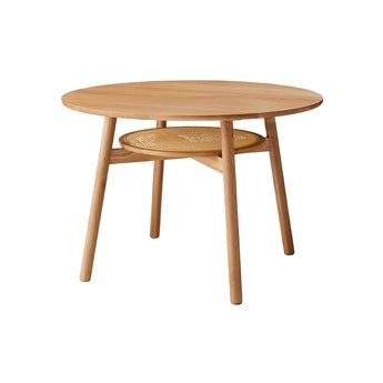 ウレタン塗装】 SOLK(ソルク) ラウンドダイニングテーブル Φ1100