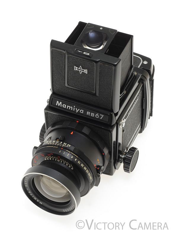 Mamiya RB67 Pro-S Camera w/ 65mm f4.5 Lens 120 Back WLVF -New Seals- [