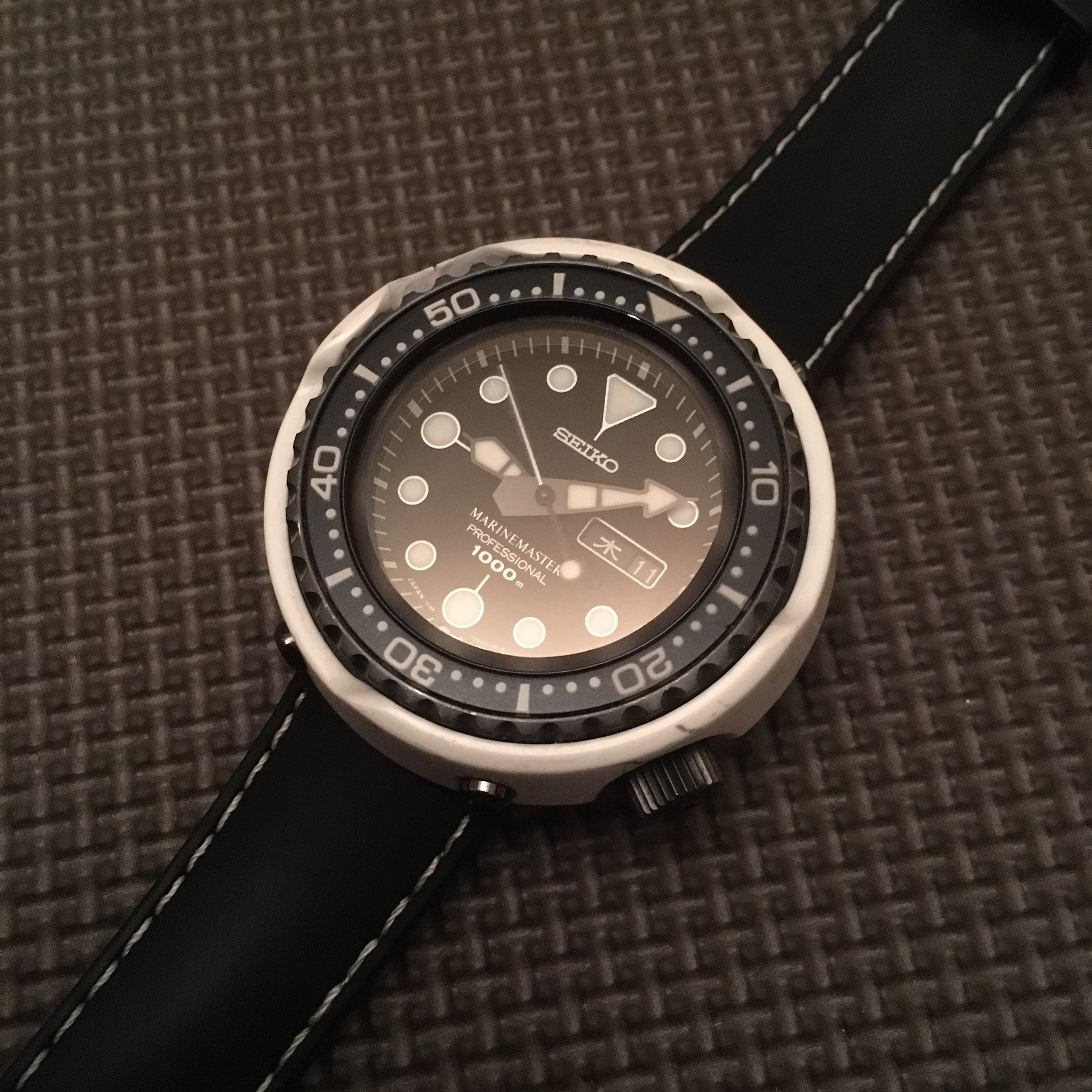 セイコー マリーンマスター プロフェッショナル 45周年 ホワイト