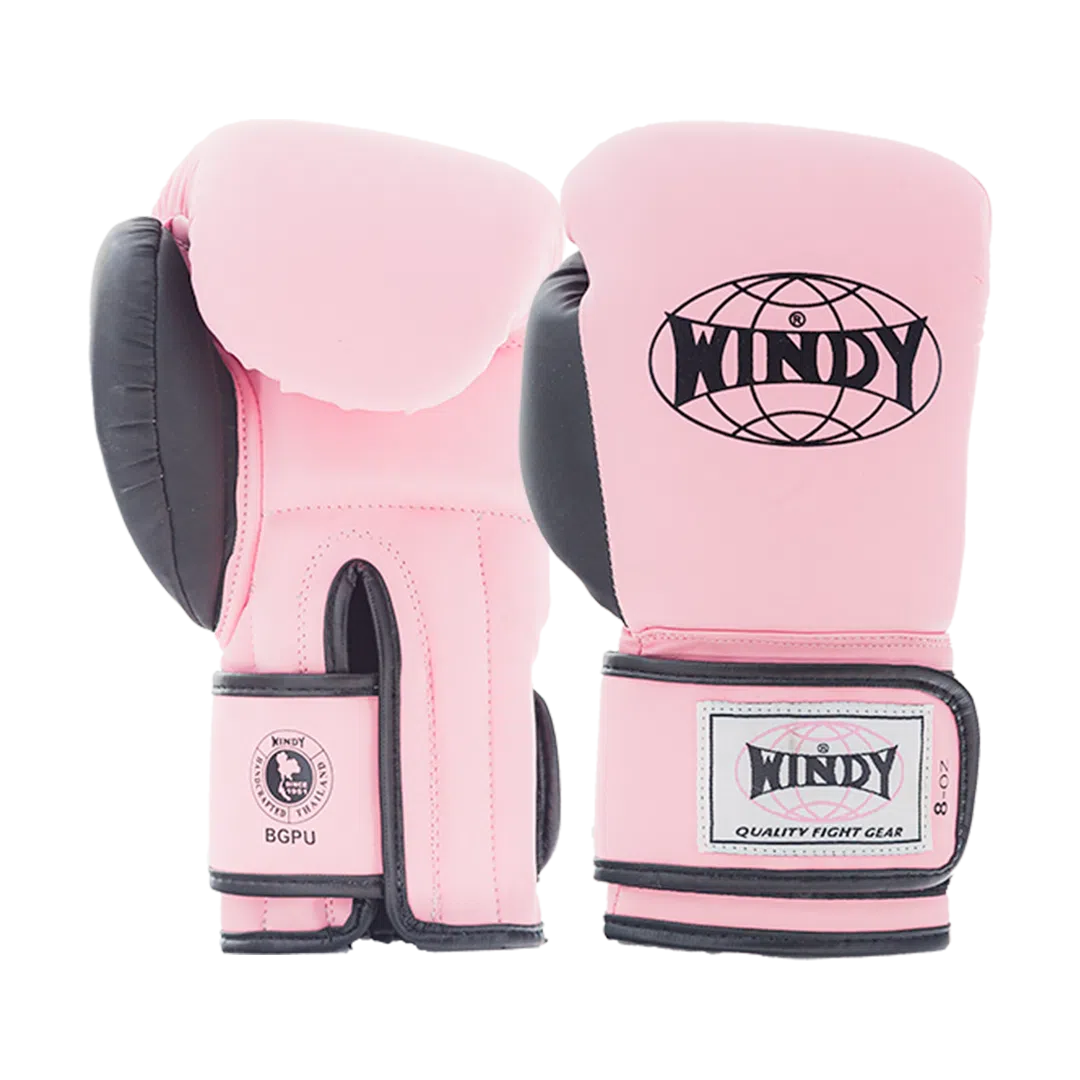 Proline Synthetic Leather Boxing Gloves - Pink | Windy Fight Gear ®