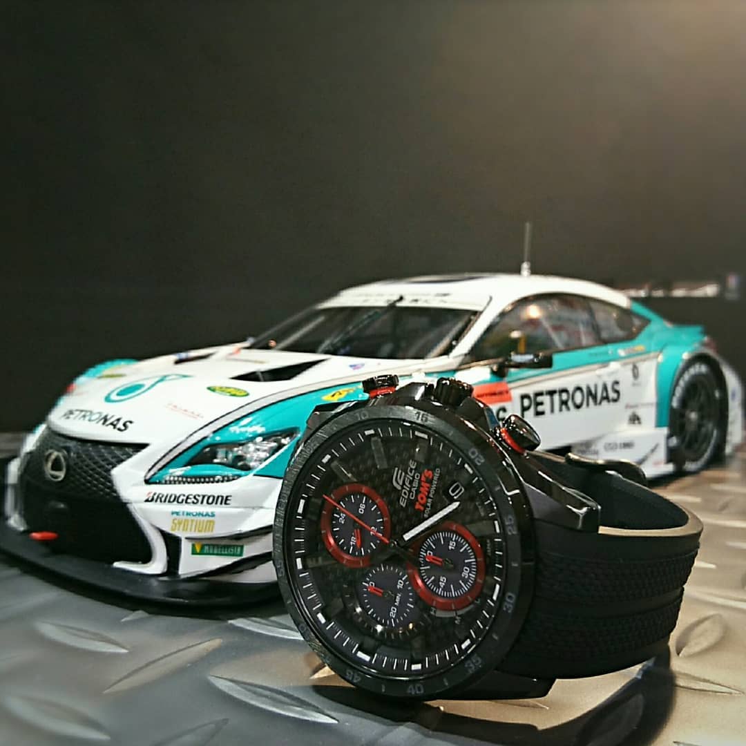 EDIFICE】TOYOTA TOM's × CASIO EDIFICE コラボモデル！ | G-STYLE