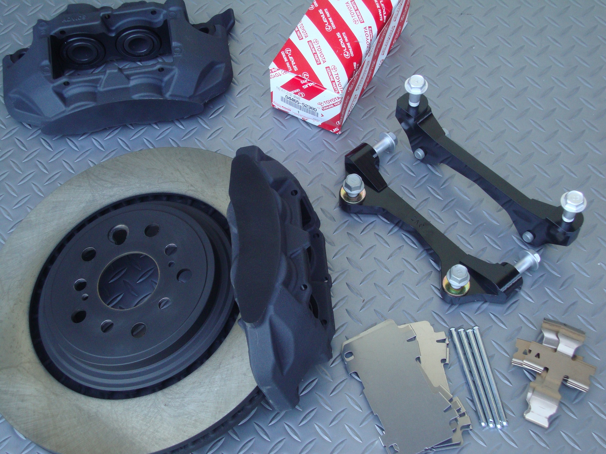 subaru BR-Z ｽﾊﾞﾙﾘｱｷｬﾘﾊﾟｰﾋﾞｯｸﾞﾛｰﾀｰkit. 日産2potｷｬﾘﾊﾟｰ GDBﾌﾞﾚﾝﾎﾞ