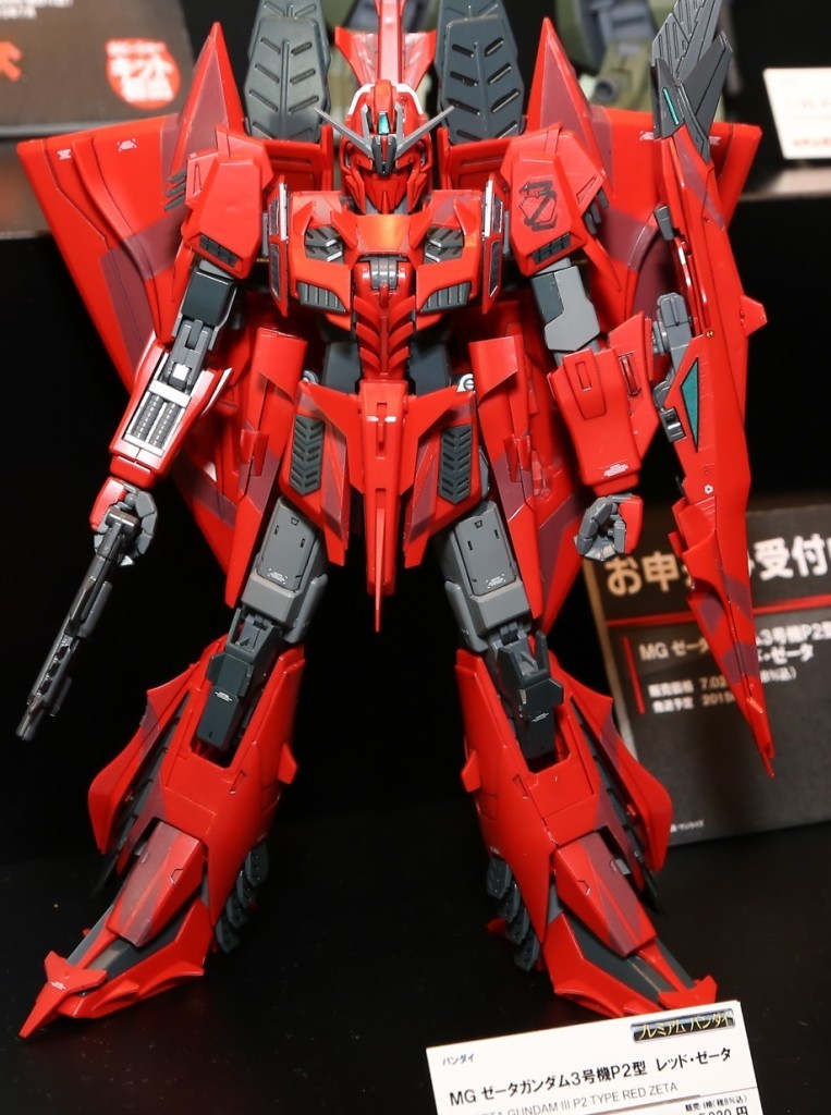 P-Bandai MG 1/100 MSZ-006P2/3C Zeta Gundam III P2 TYPE RED ZETA