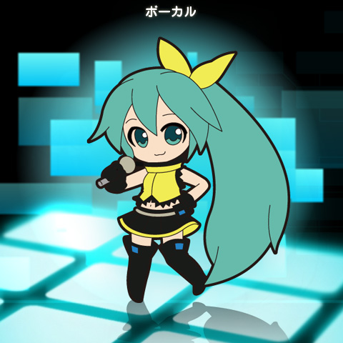 初音ミク -Project DIVA- トレーディングストラップ｜TRACK03