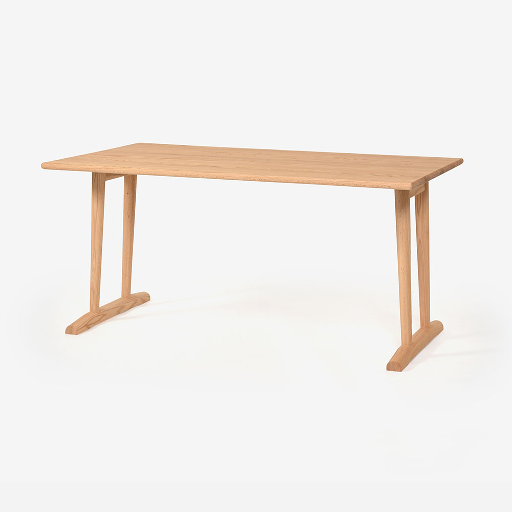 ダイニングテーブル「フィルプラス」長方形2本脚タイプ 4サイズ エッジ