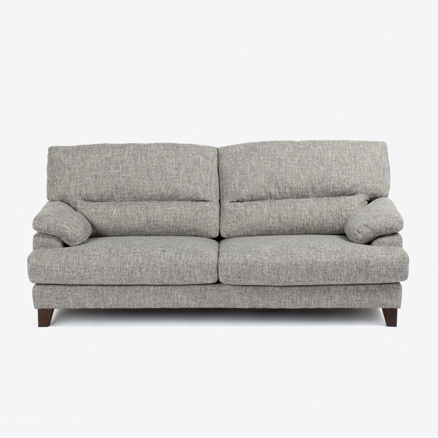 ソファ 3人掛け「アクア SD-341C」幅196cm 布#FG220-17D ライトグレー