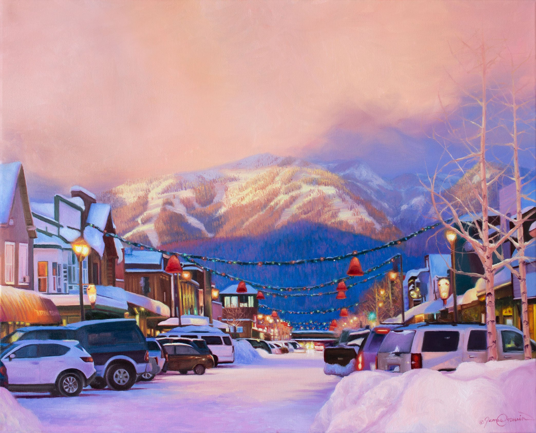 Big Mountain - Open Edition – James Corwin Fine Art - Wildlife Artist