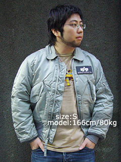 ALPHA [アルファ] CWU-45/P USA製 シルバー-Jalana