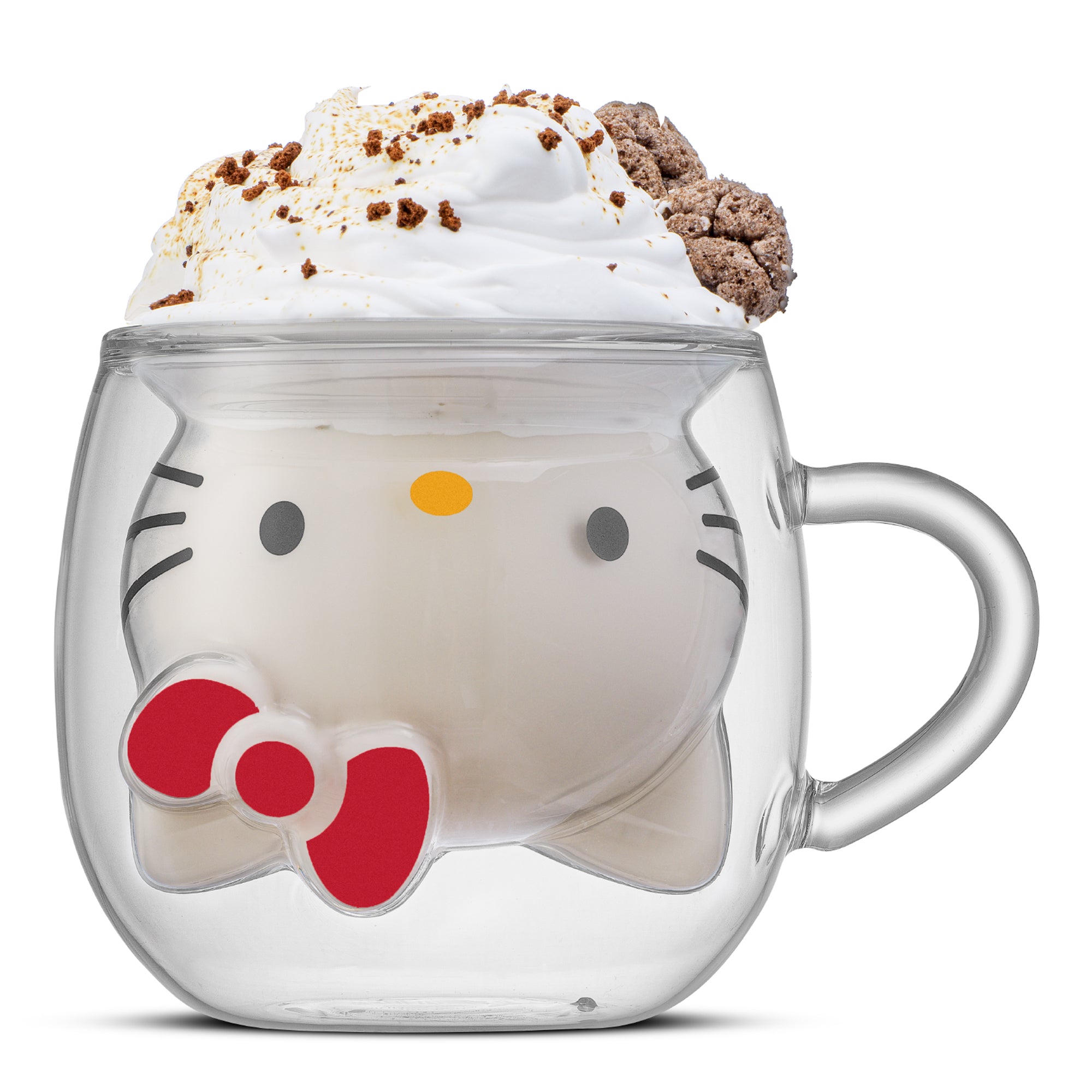 Hello Kitty® 3D Double Wall Espresso Glass | JoyJolt