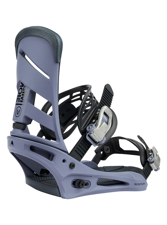 Burton: Mission Re:Flex Binding - Blue/Grey – Lip Trix Boardshop