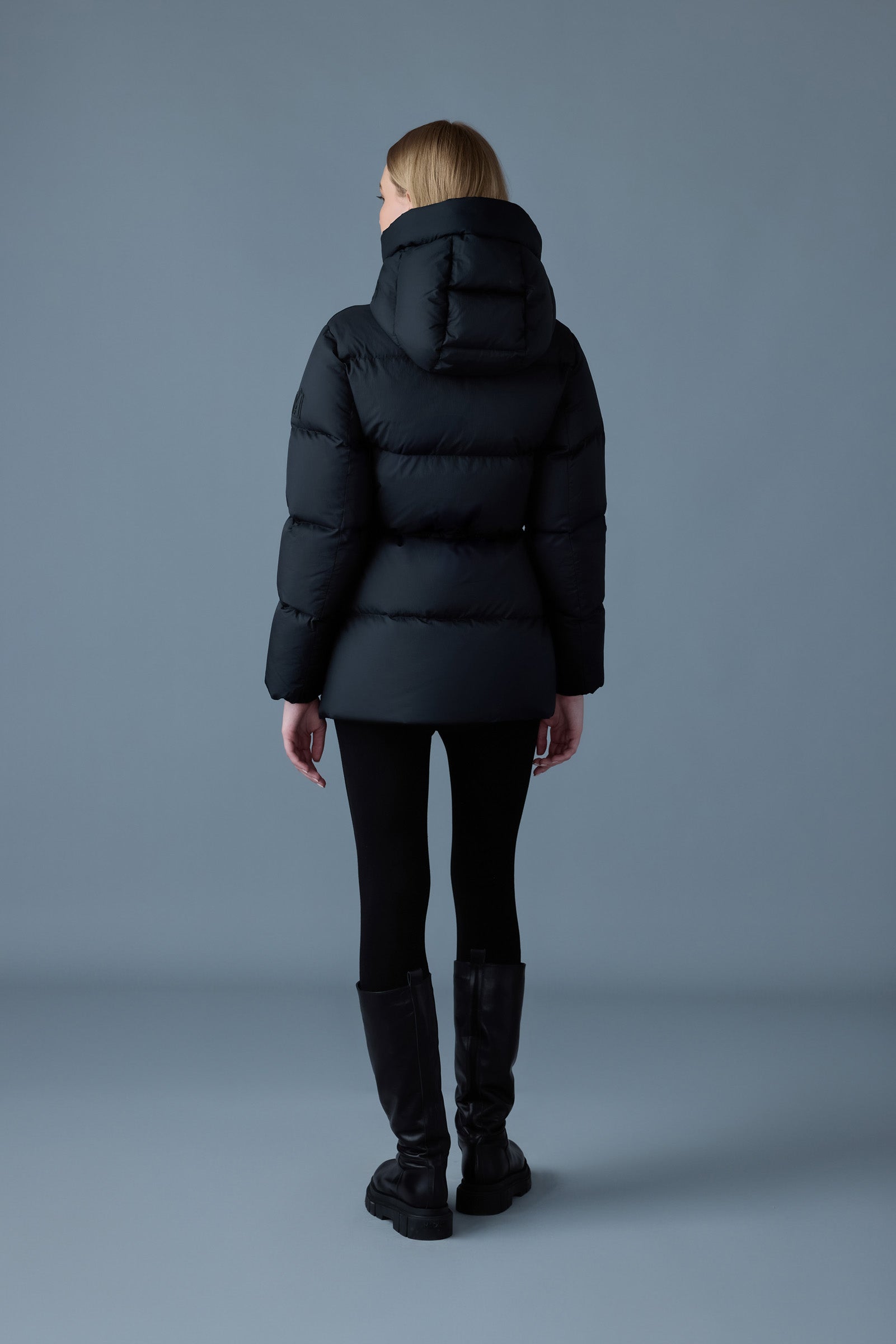 Freya-SW, softwash crinkle down jacket | Mackage® Canada