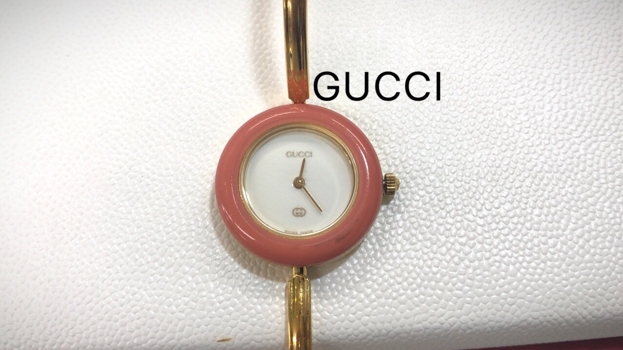 GUCCIの腕時計電池交換すぐ出来ます。 | メンテナンスオプト｜オプト