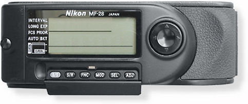Interchangeable Film Backs for Nikon F5