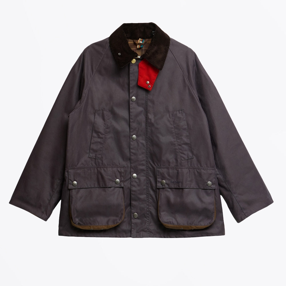 Paul Smith Loves Barbour - - Bedale Oversized Jacket - Grey Lilac