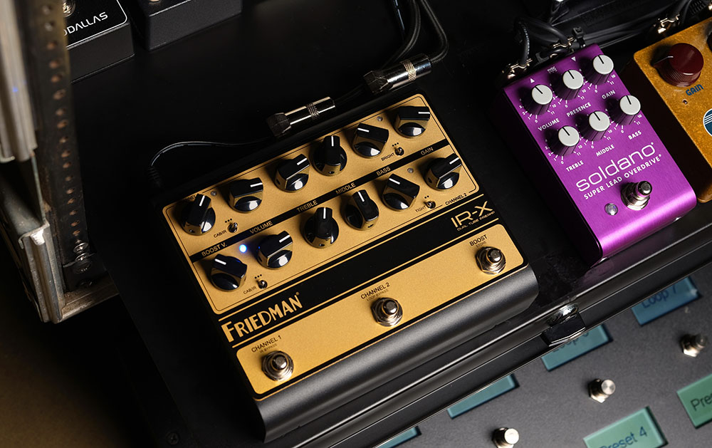 新製品情報】FRIEDMAN IR-X DUAL TUBE PREAMP | Musette Japan
