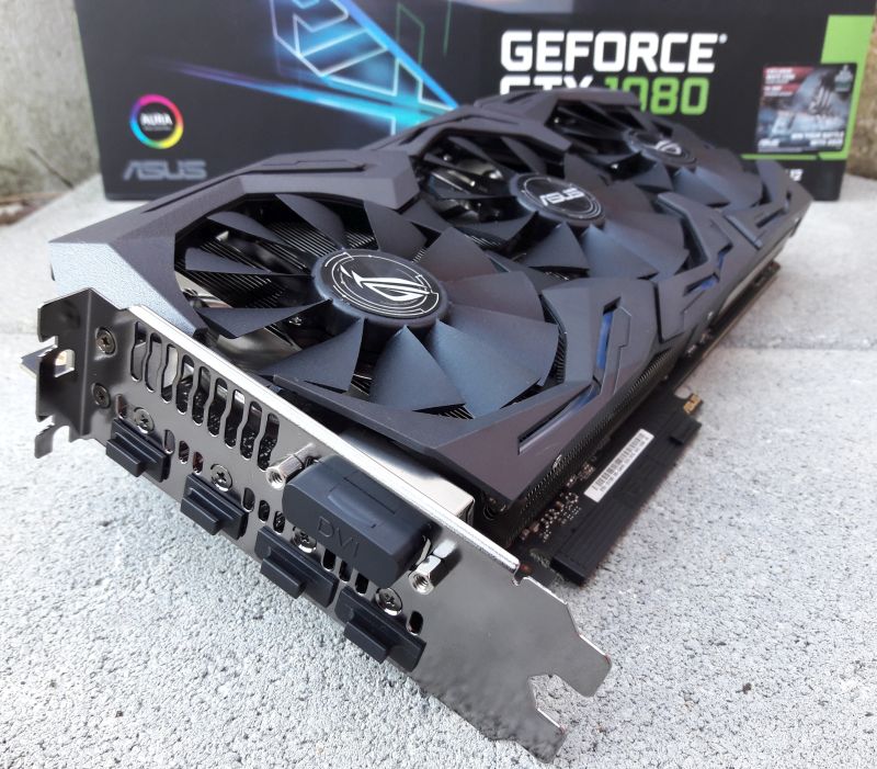 ASUS ROG Strix GeForce GTX 1080 OC 8GB GDDR5X Review | Geeks3D