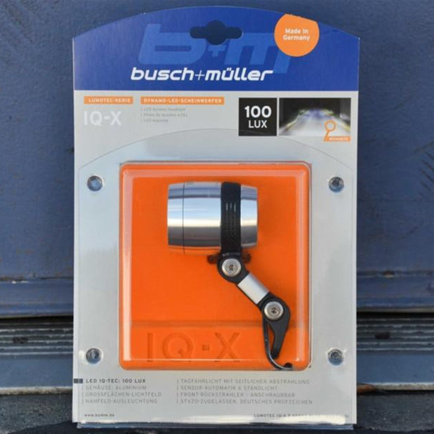 Busch & Muller IQ-X dynamo headlight – Rivendell Bicycle Works