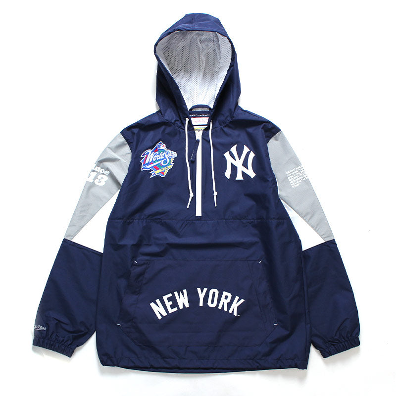 New York Yankees Mitchell & Ness Origins Pullover Windbreaker