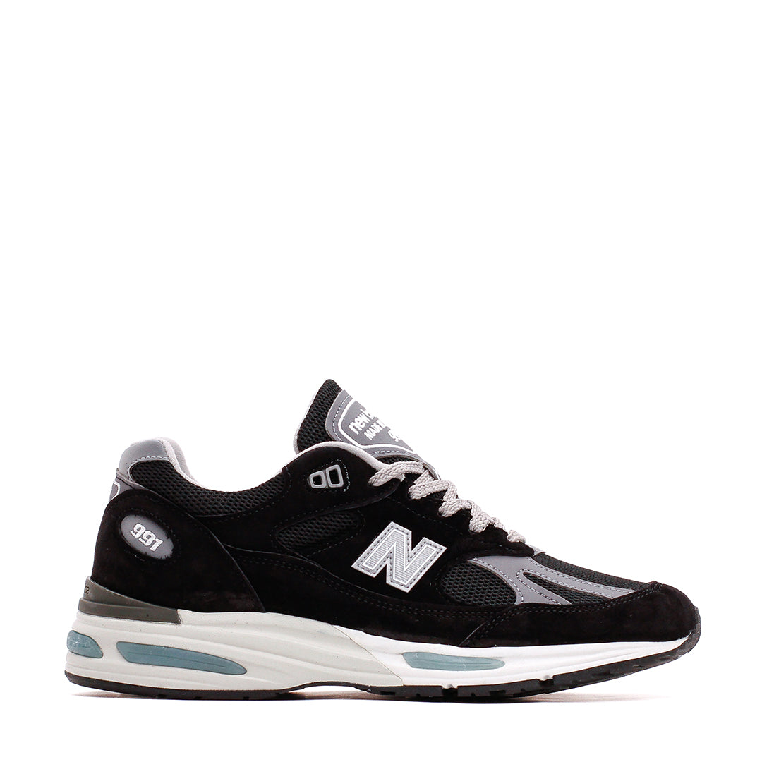 New Balance Unisex 991v2 Black Made In UK U991BK2 – Solestop.com