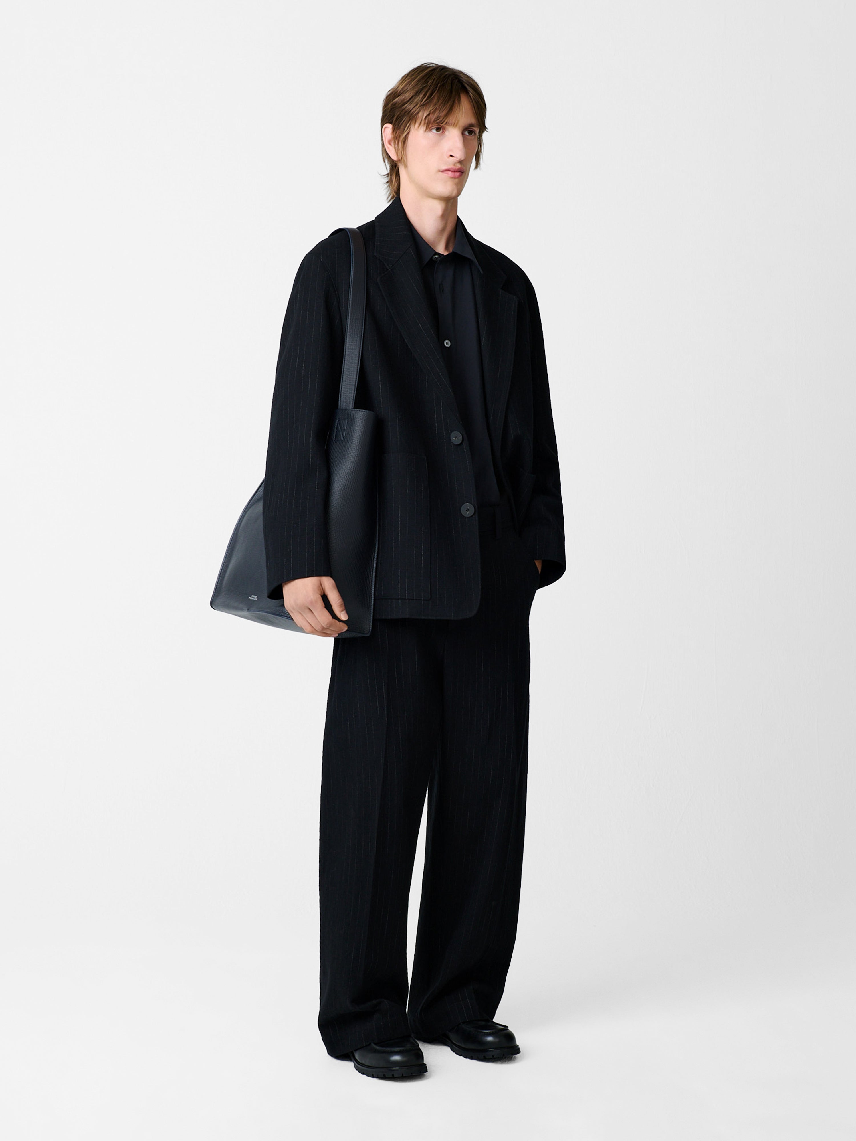 Vital Stripe Pant in Black – Studio Nicholson