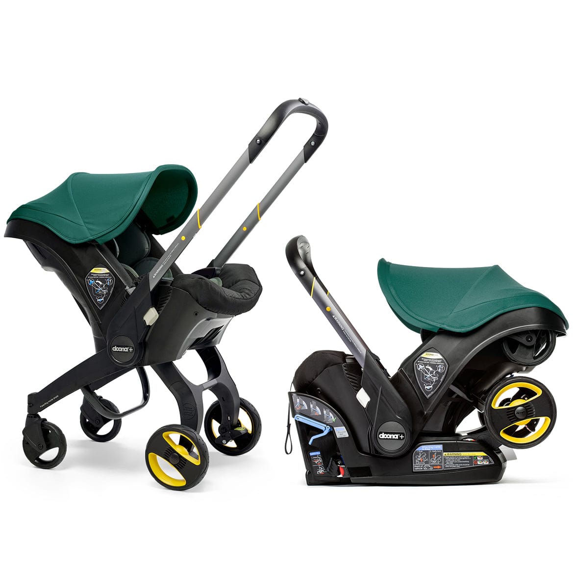 Doona+ Infant Car Seat & Stroller - Racing Green – Albee Baby