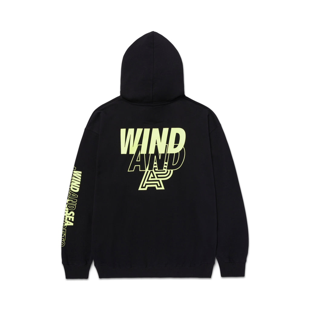 A&P x WIND AND SEA® HOODY – ALBINO & PRETO