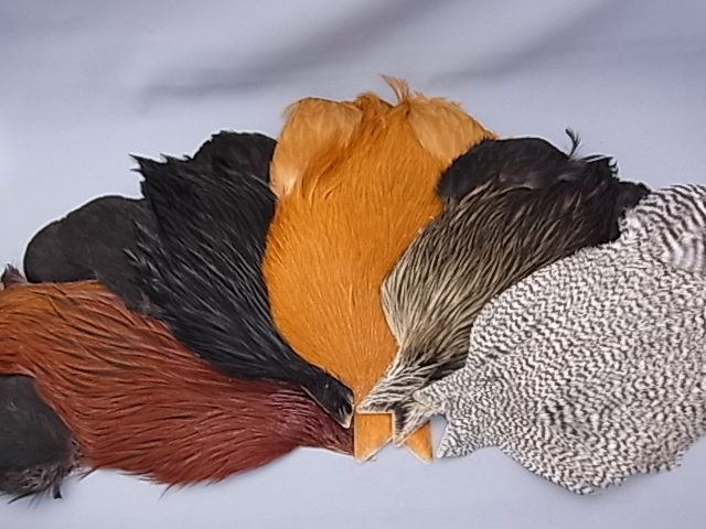 METZ グリズリー ハックルケープ 未使用。 ミッジから、ドライ