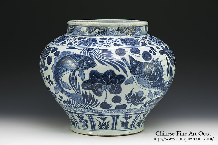 元～明の染付・釉裏紅 / 古美術大田