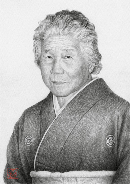 鉛筆画展示室 鉛筆デッサン作品_No.0005