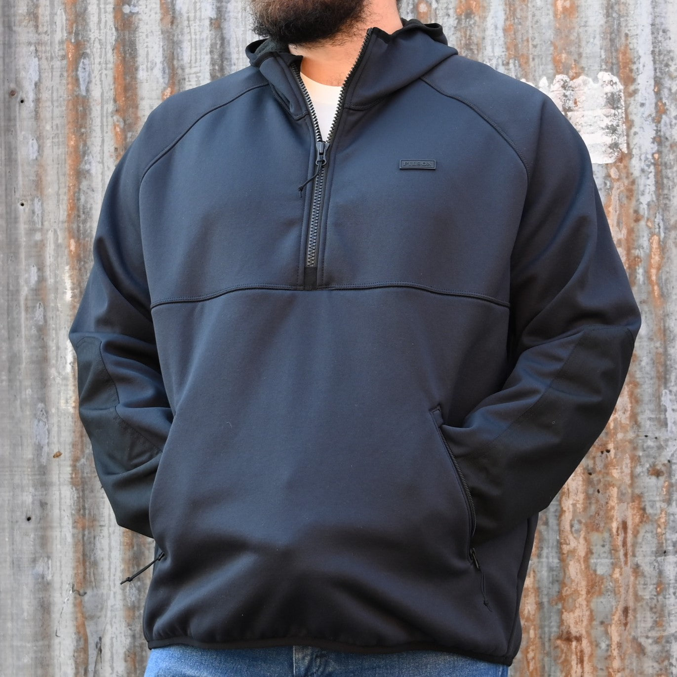 Filson Granite Spire Fleece Pullover – Black – Atomic 79