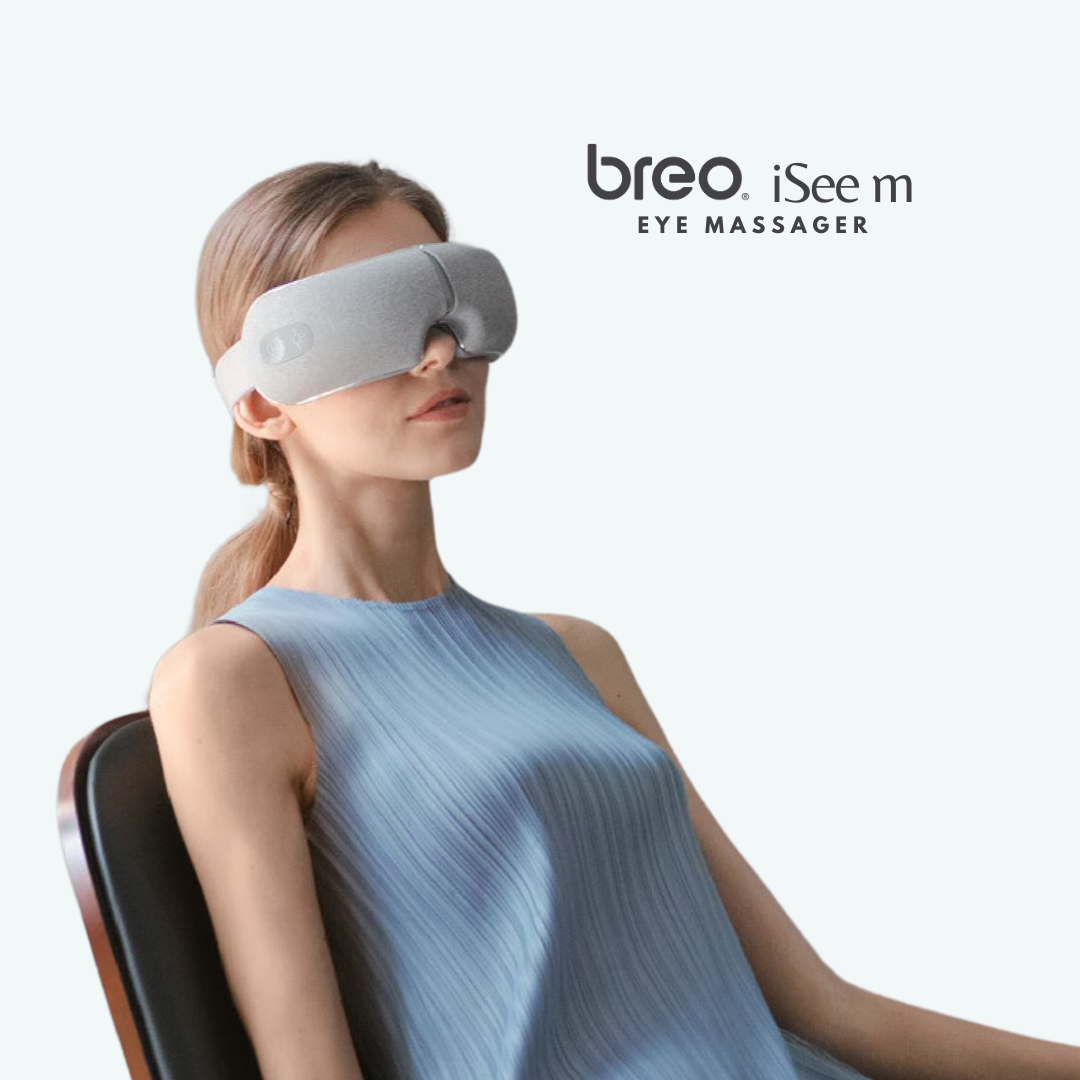 Portable Massager | BREO Malaysia | iSee M Portable Eye Massager